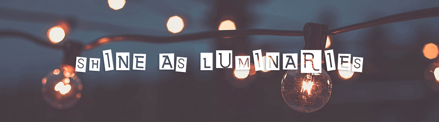 shine as luminaries in the world